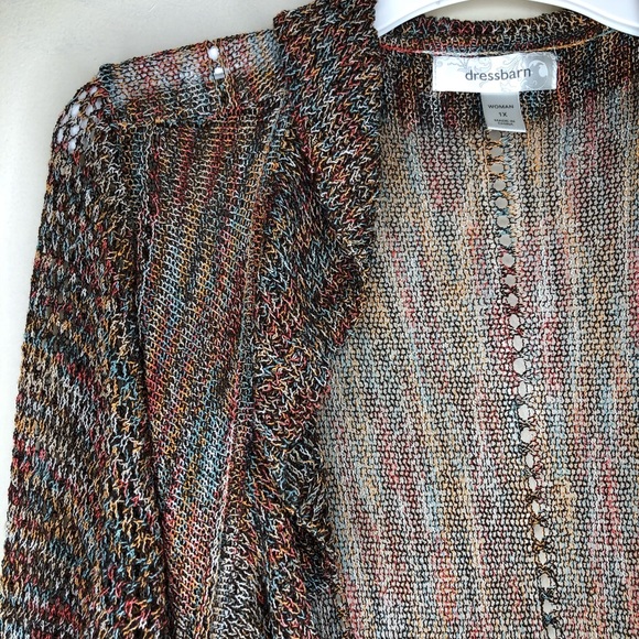 Dress Barn Open Knit Cardigan - Picture 4 of 4